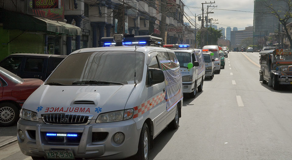 fepag at the fire prevention month parade